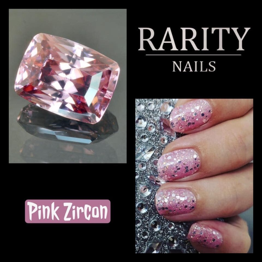 Rarity Nails- Pink Zircon